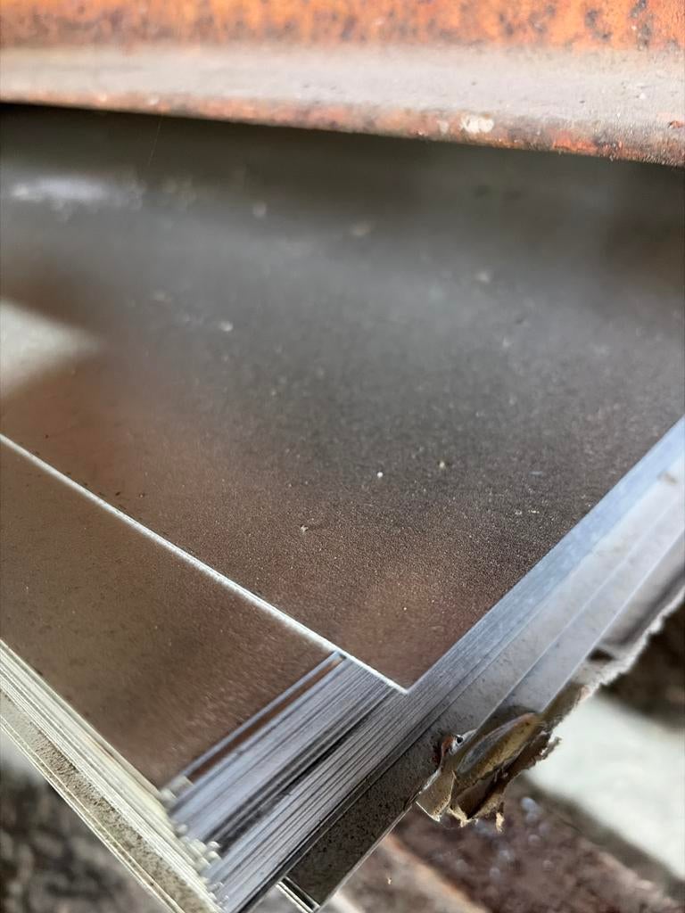 Aluminium gladde plaat 3000x1500x1mm, Ophalen, Zo goed als nieuw, Overige metalen