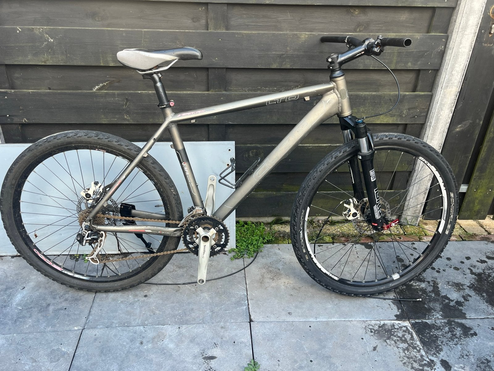 Cube LTD frame met crankstel en voorvork, Fietsen en Brommers, Ophalen of Verzenden, Gebruikt