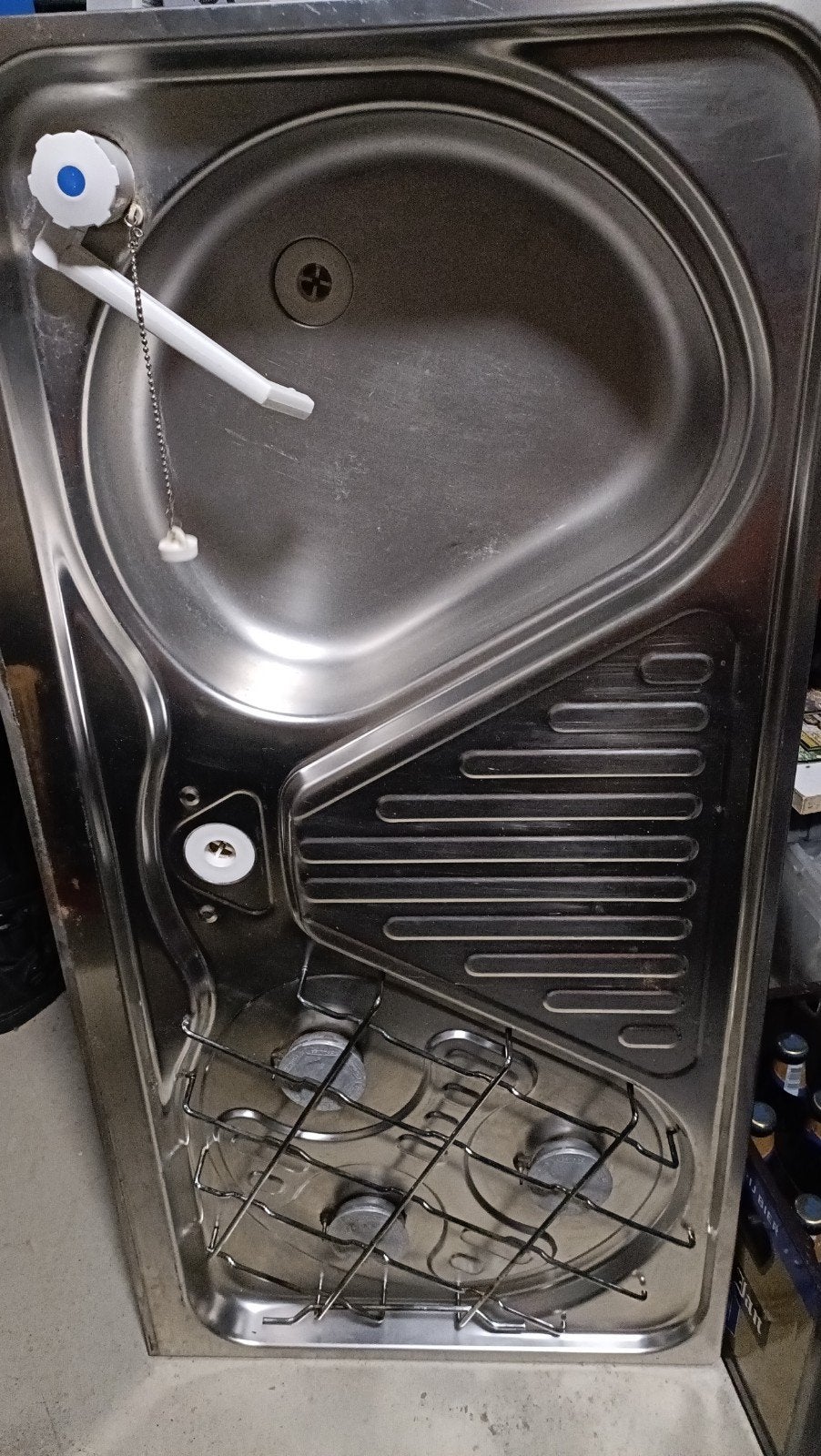 Caravan-keuken en koelkast Electrolux RM4200, Caravans en Kamperen, Ophalen, Gebruikt