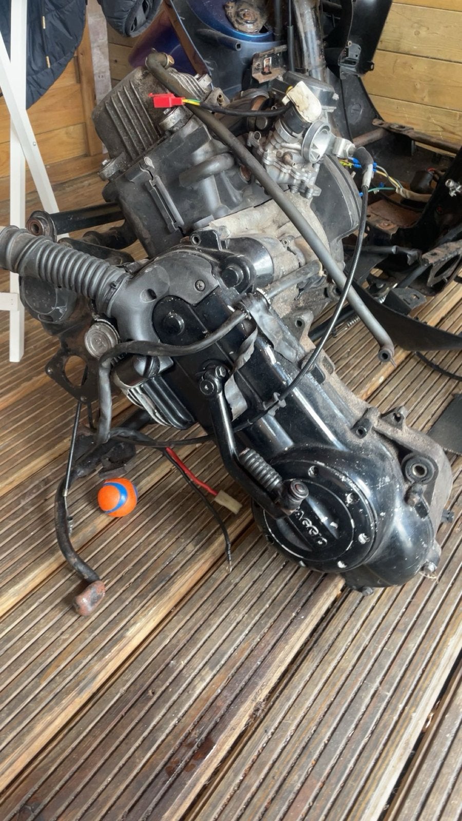 Zip 50cc 4 takt, Ophalen