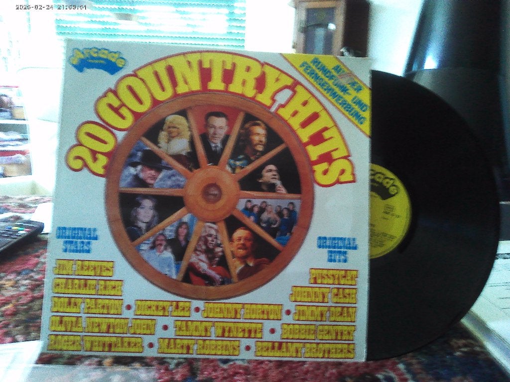 20 COUNTRY HITS, Ophalen of Verzenden, Gebruikt, 12 inch