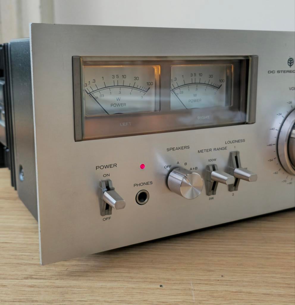 Kenwood KA-9100, Gebruikt, 60 tot 120 watt, Stereo, Ophalen