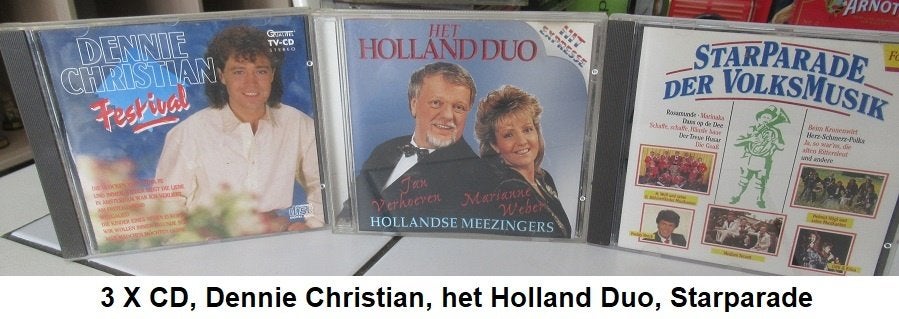 8 X CD, Danny Christian, Holland Duo, Frank Galan, Roel Brit, Ophalen of Verzenden, Zo goed als nieuw, Levenslied of Smartlap