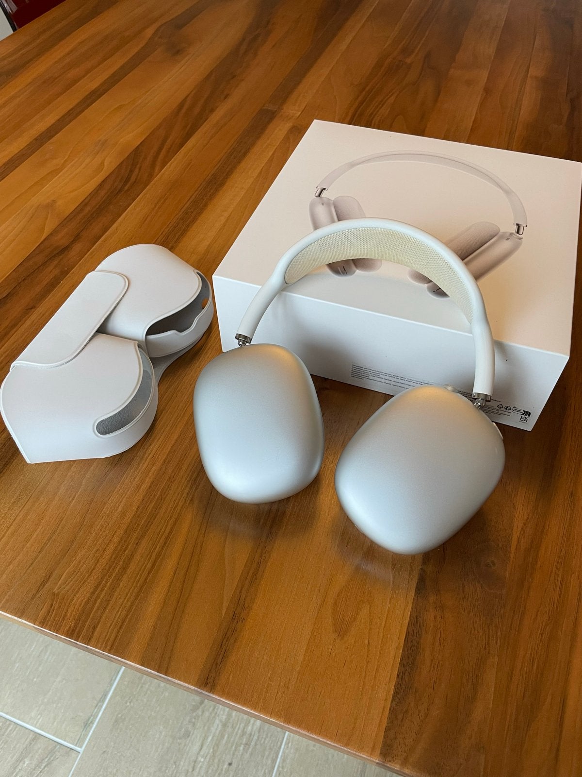Apple AirPods Max - Zilver - Zo goed als nieuw, Audio, Tv en Foto, Koptelefoons, Ophalen, Zilver, Bluetooth, Zo goed als nieuw