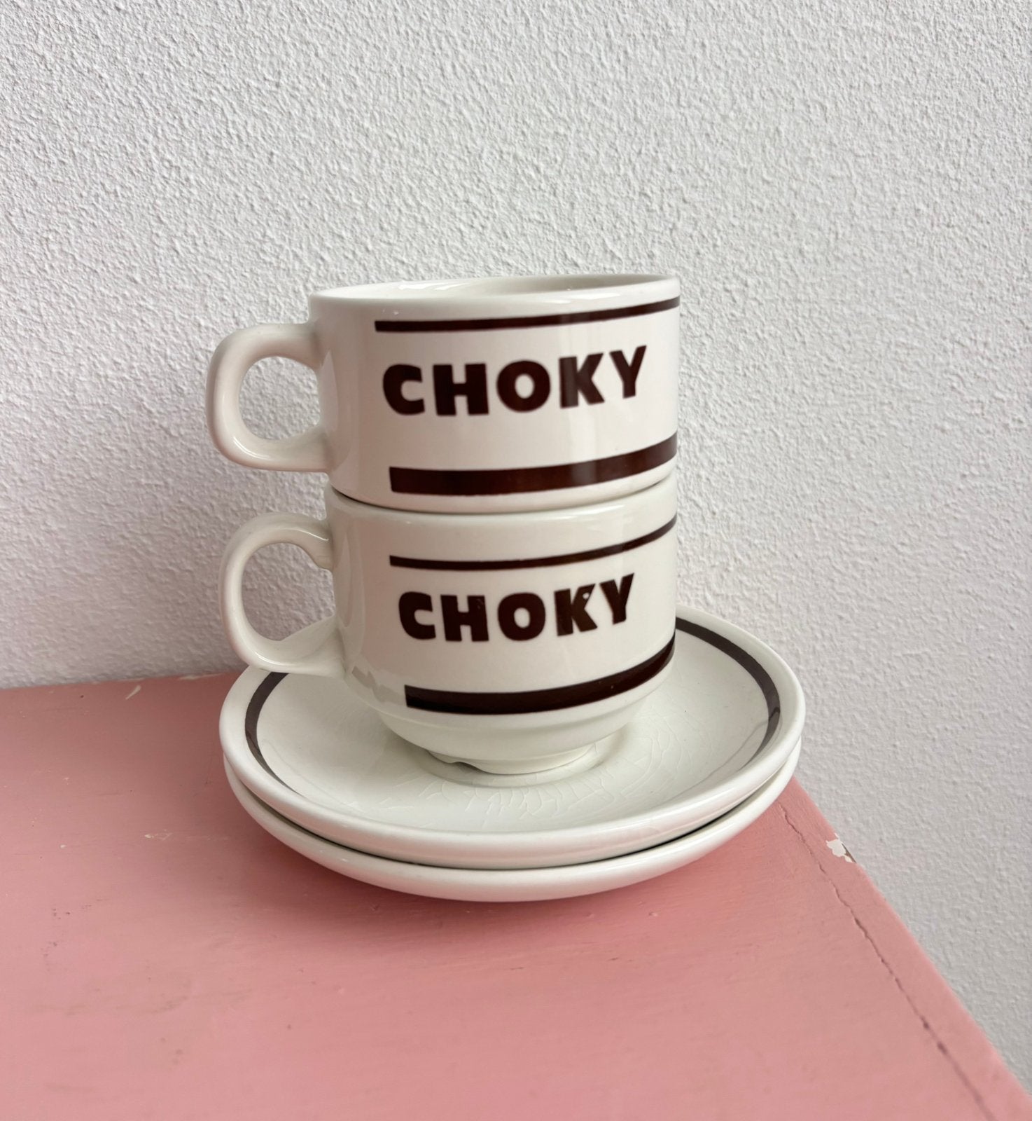 Churchill choky Kop En schotel, Overige materialen, Ophalen of Verzenden, Zo goed als nieuw, Overige stijlen