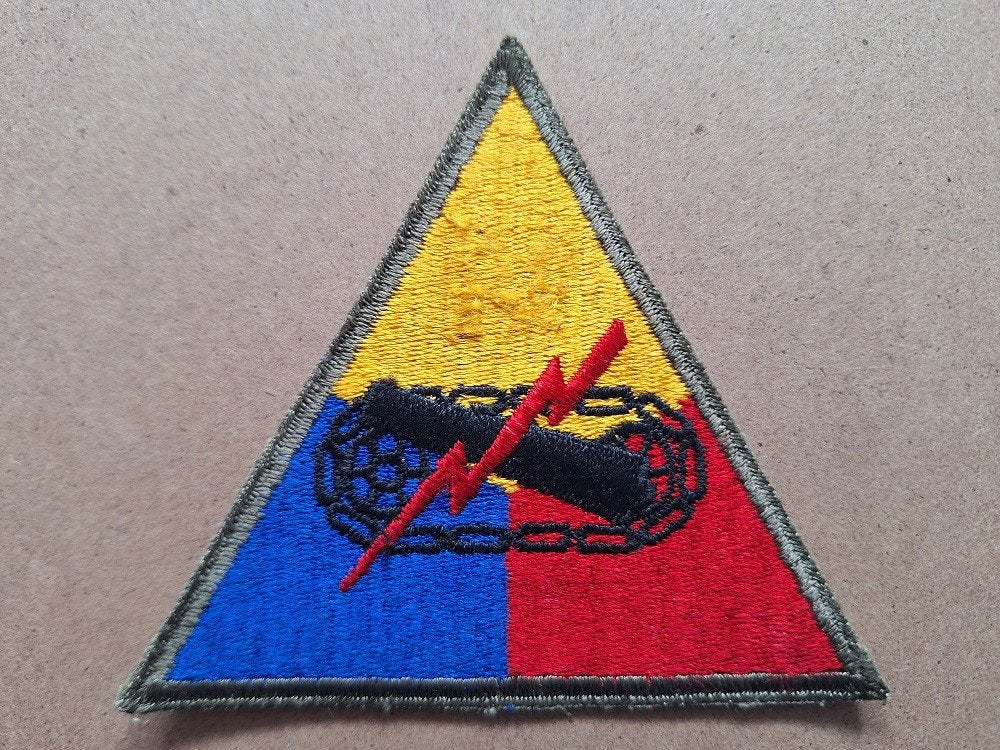 WWII US Separate Tank Battalion patch, Verzenden, Amerika, Embleem of Badge