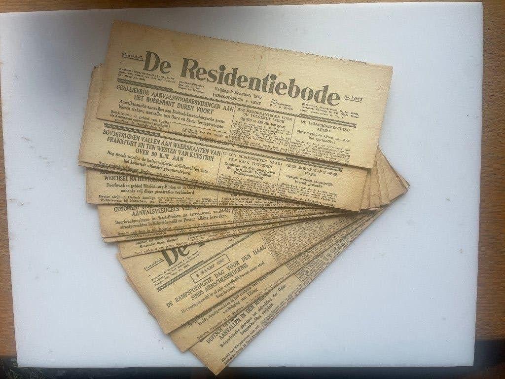 Residentiebode 1945  10 x haagse en oorlog, Ophalen of Verzenden, 1940 tot 1960, Nederland, Tijdschrift