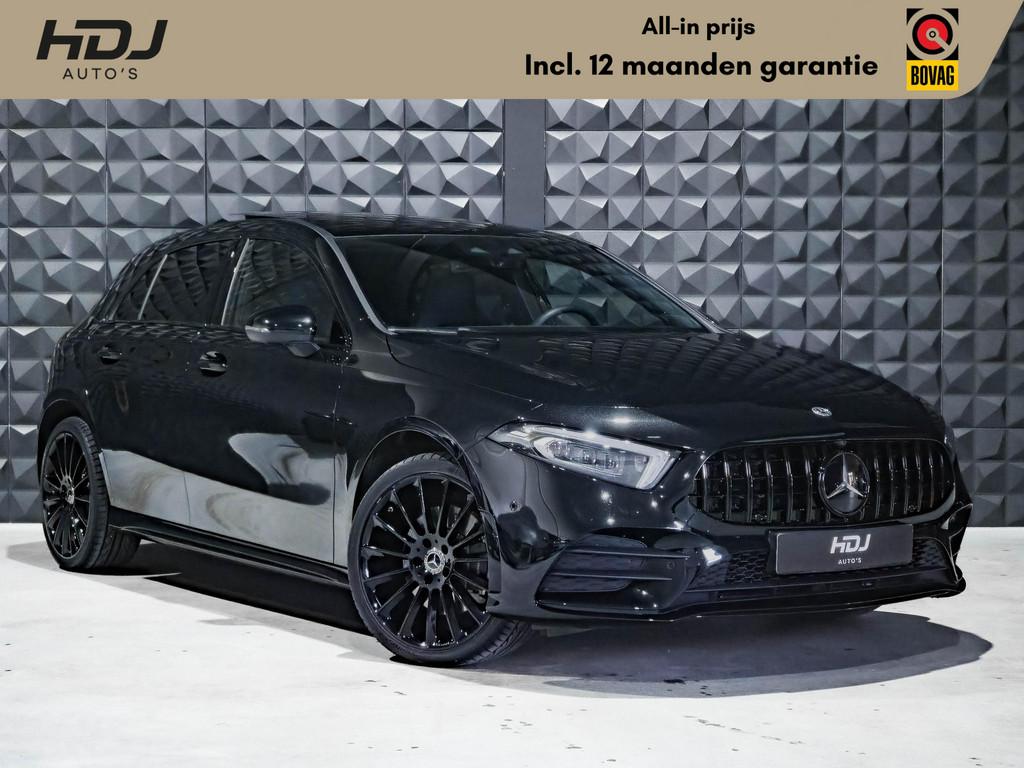 Mercedes-Benz A-klasse 250 e AMG Line | Pano | 19"| Topv | A, 12 maanden, Stof, Gebruikt, 4 cilinders