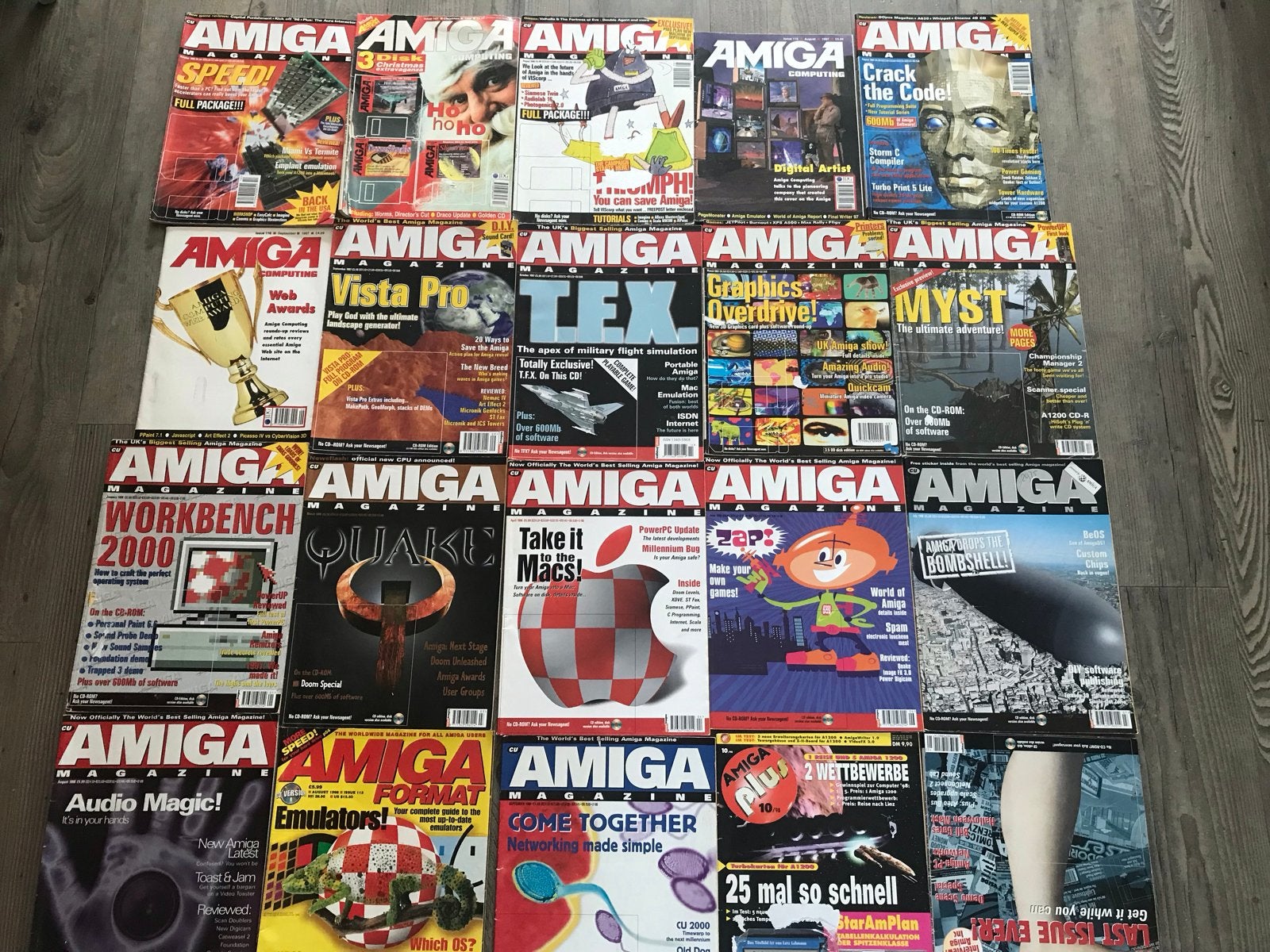 AMIGA Magazine ‘s & Vintage computerbooks, Computers en Software, Vintage Computers, Ophalen of Verzenden