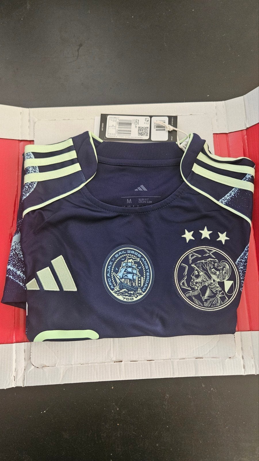 Limited: Ajax uitshirt 2025-2026 - Maat M - Nieuw, Maat M, Ophalen of Verzenden, Nieuw, Shirt
