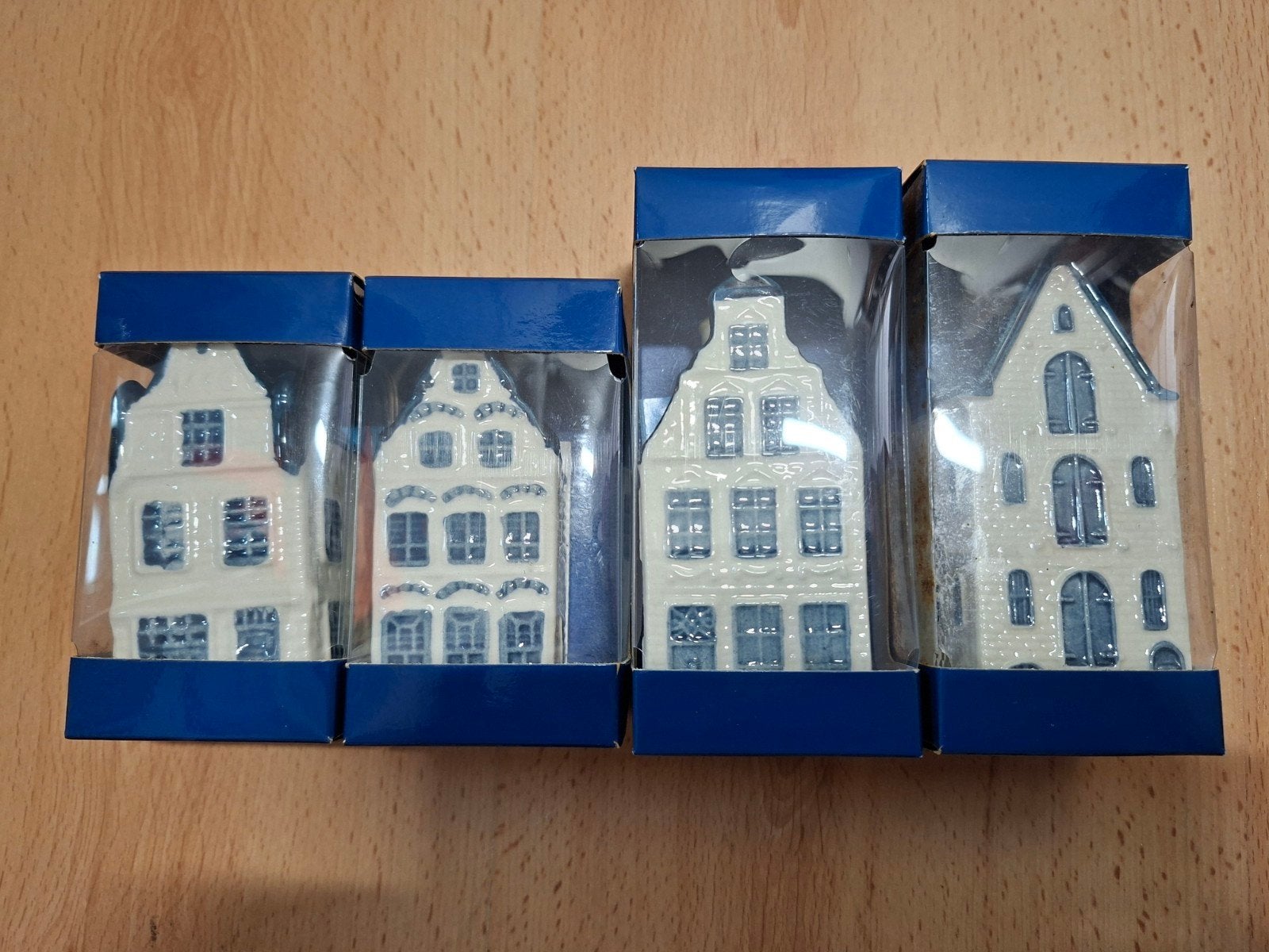 ✈️🍓KLM huisjes🍓✈️   blauwe doosjes variant, Ophalen of Verzenden