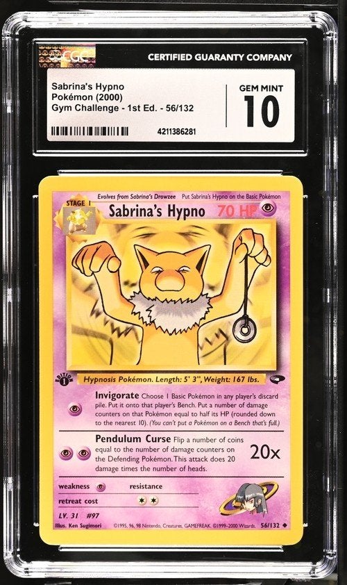 Sabrina's Hypno 1st Edition CGC 10 (POP 31!), Ophalen of Verzenden