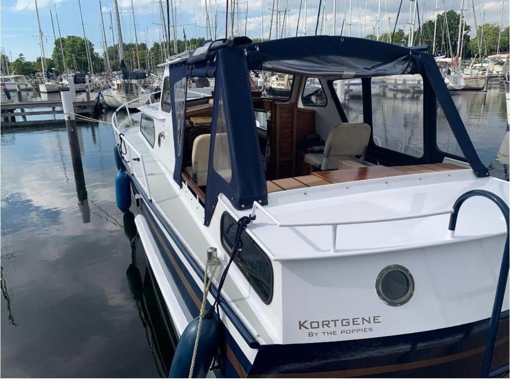 Curtevenne 8.30 mtr, Watersport en Boten, Motorboten en Motorjachten, Koelkast, Omvormer, Zonnepaneel, Ophalen