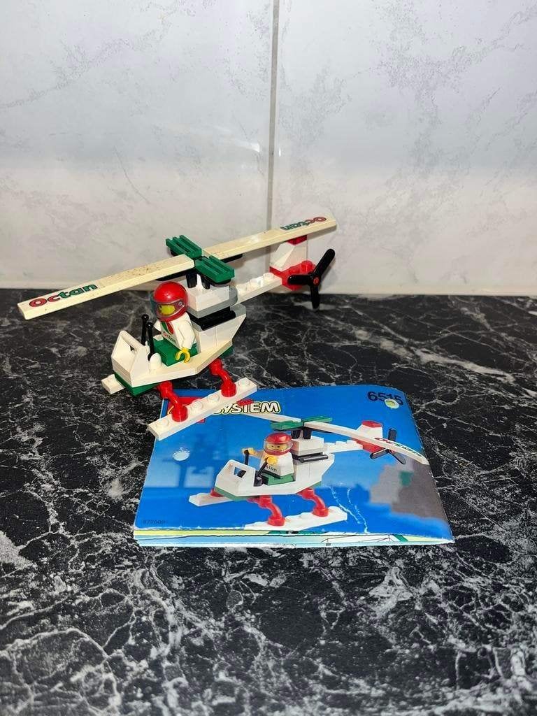 LEGO 6515 Stunt Copter – 100% compleet!, Ophalen of Verzenden, Zo goed als nieuw