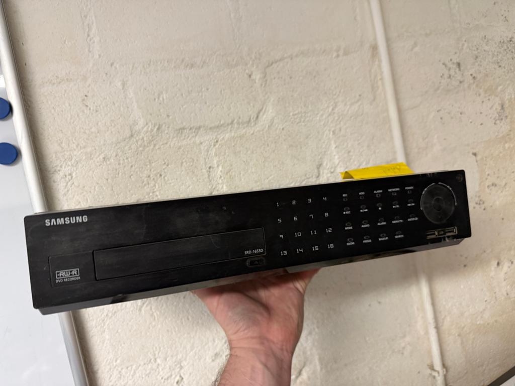 Samsung MD-1630 DVR Recorder 16-kanaals bewakingscamera, Gebruikt, -, -, Ophalen of Verzenden