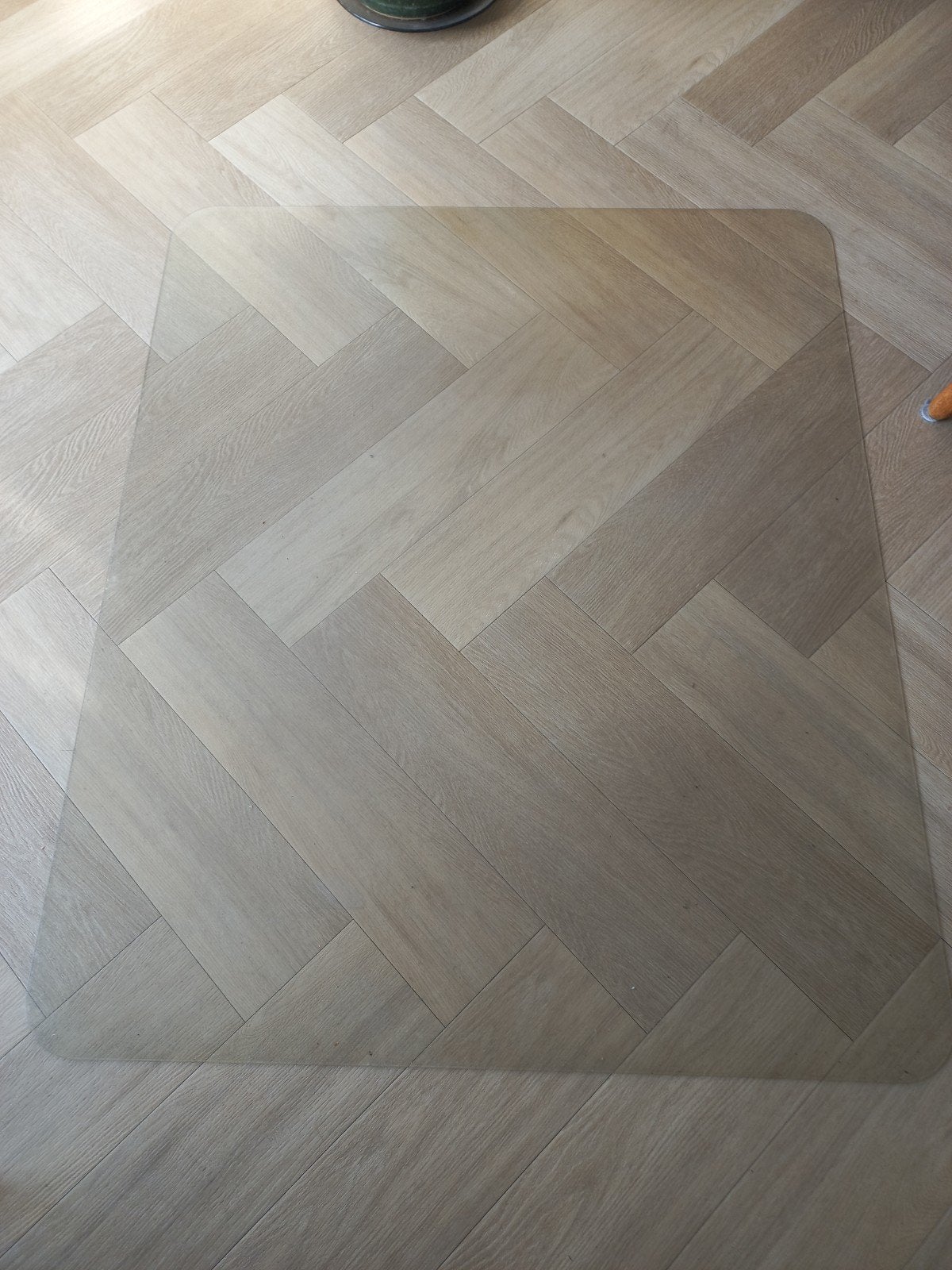 IKEA Vloerbeschermer 120x100 cm - Gebruikt, Ophalen, Gebruikt, Kunststof