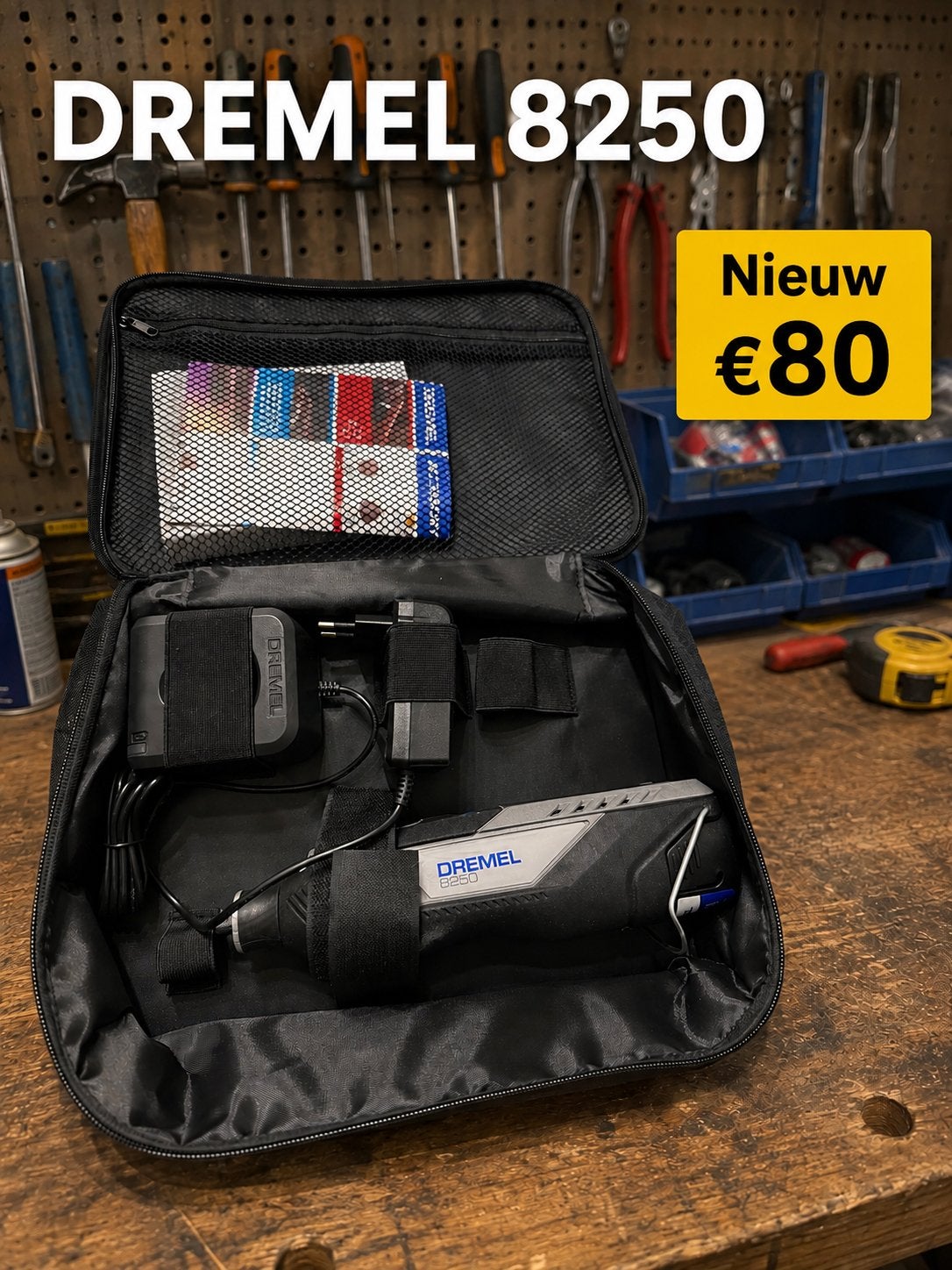 Dremel 8250 Multitool - Nieuw in verpakking, Doe-het-zelf en Verbouw, Gereedschap | Handgereedschap, Ophalen of Verzenden, Nieuw
