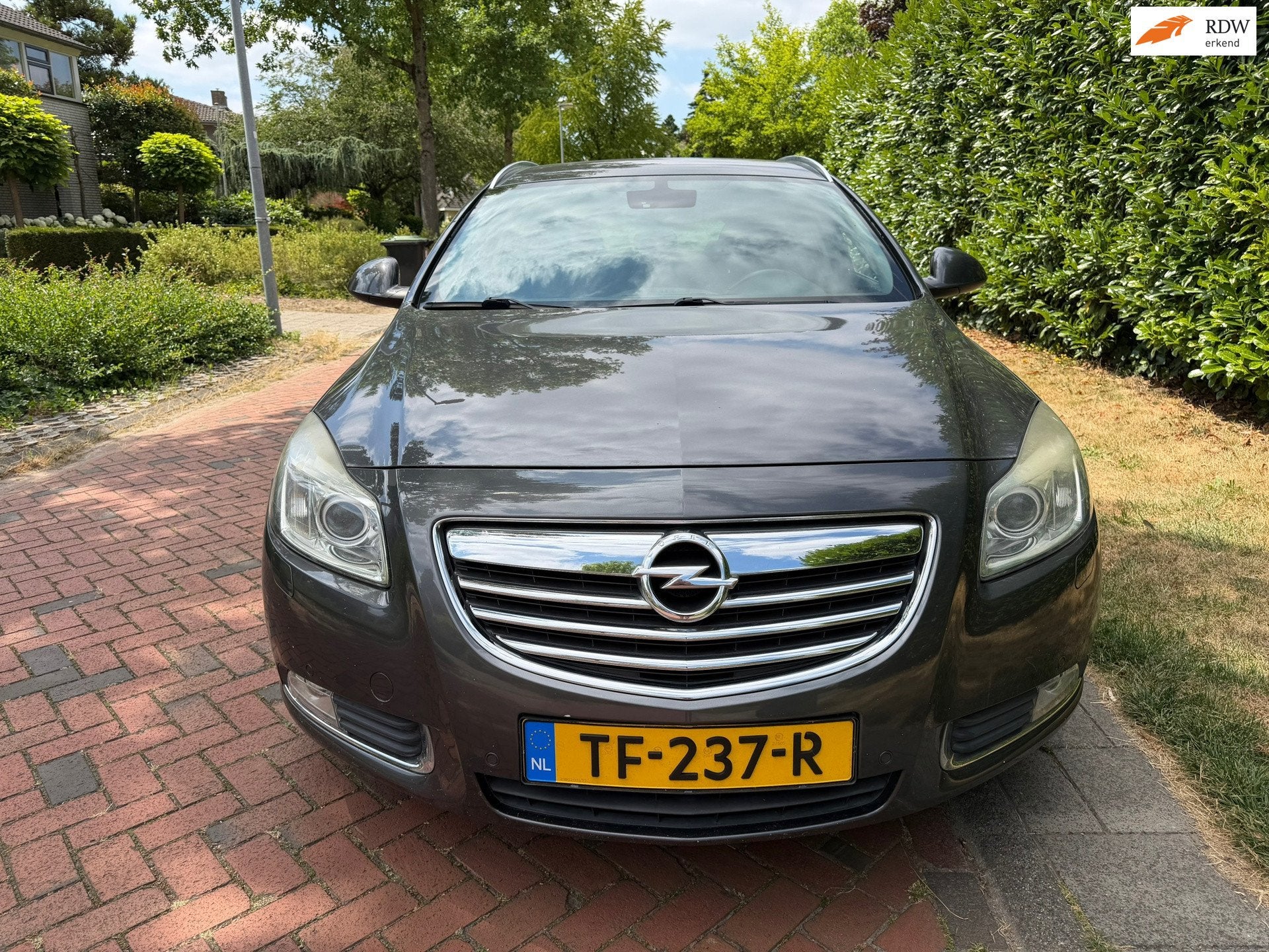 Opel Insignia Sports Tourer 2.0 T Cosmo, Airco, APK 08-07-20, Voorwielaandrijving, Gebruikt, 4 cilinders, Leder en Stof