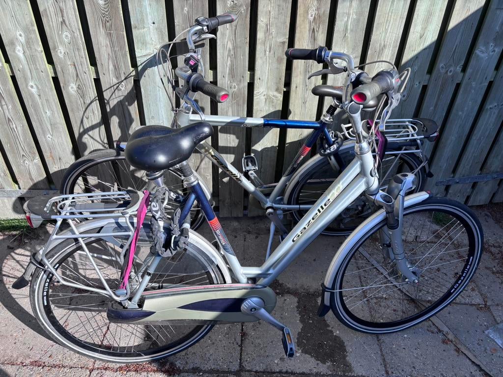 Gazelle orange limited edition set, Fietsen en Brommers, Fietsen | Dames | Damesfietsen, Ophalen, Zo goed als nieuw, Gazelle, Versnellingen