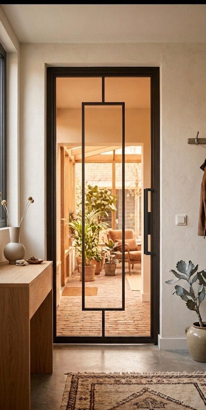 Opruiming nieuwe moderne  bronzen taatsdeuren €635,-, Doe-het-zelf en Verbouw, Deuren en Horren, 215 cm of meer, Binnendeur, Nieuw