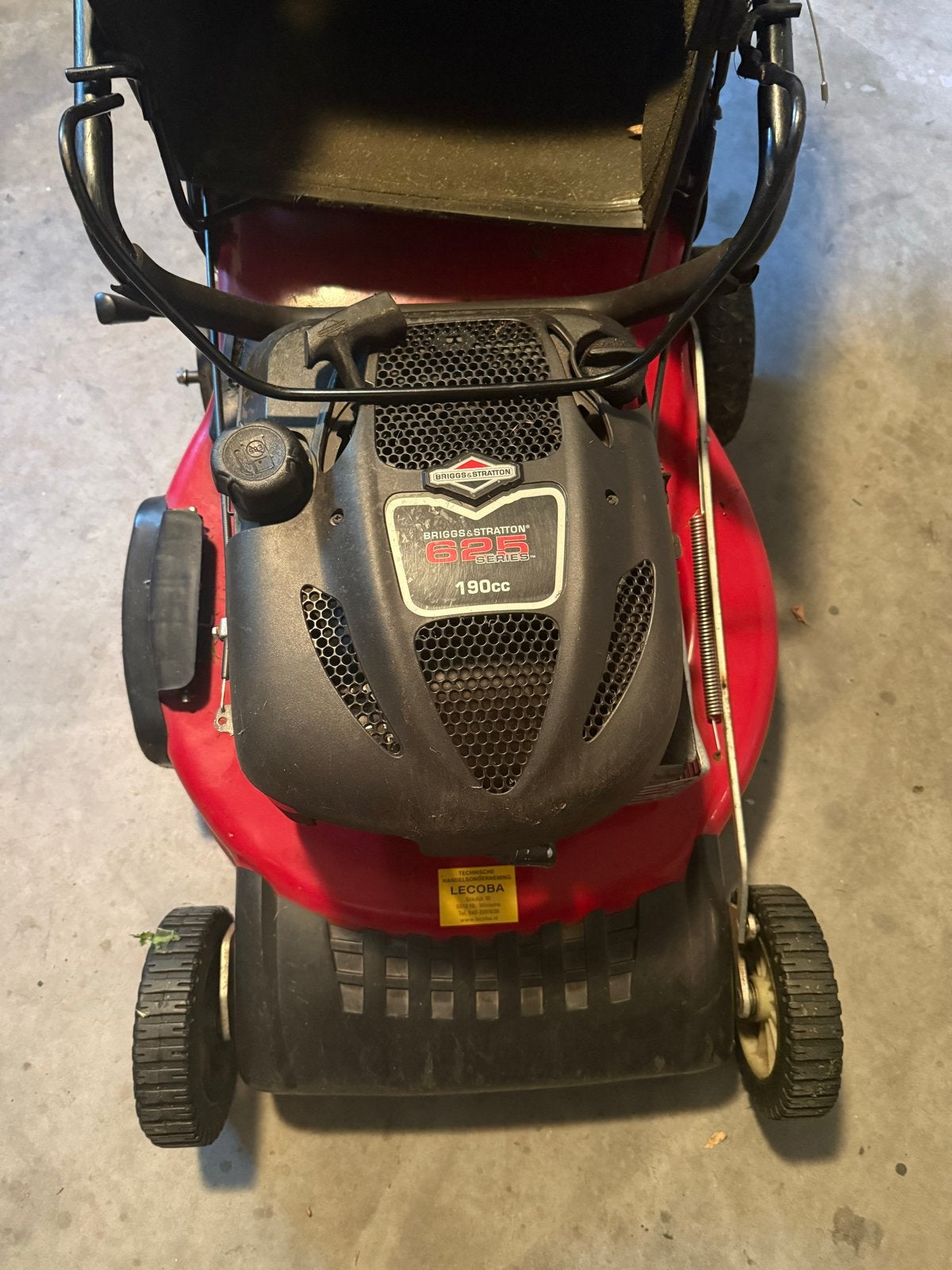 Briggs & Stratton 190cc Benzine Grasmaaier, Ophalen, Cirkelmaaier, Gebruikt, 40 t/m 49 cm