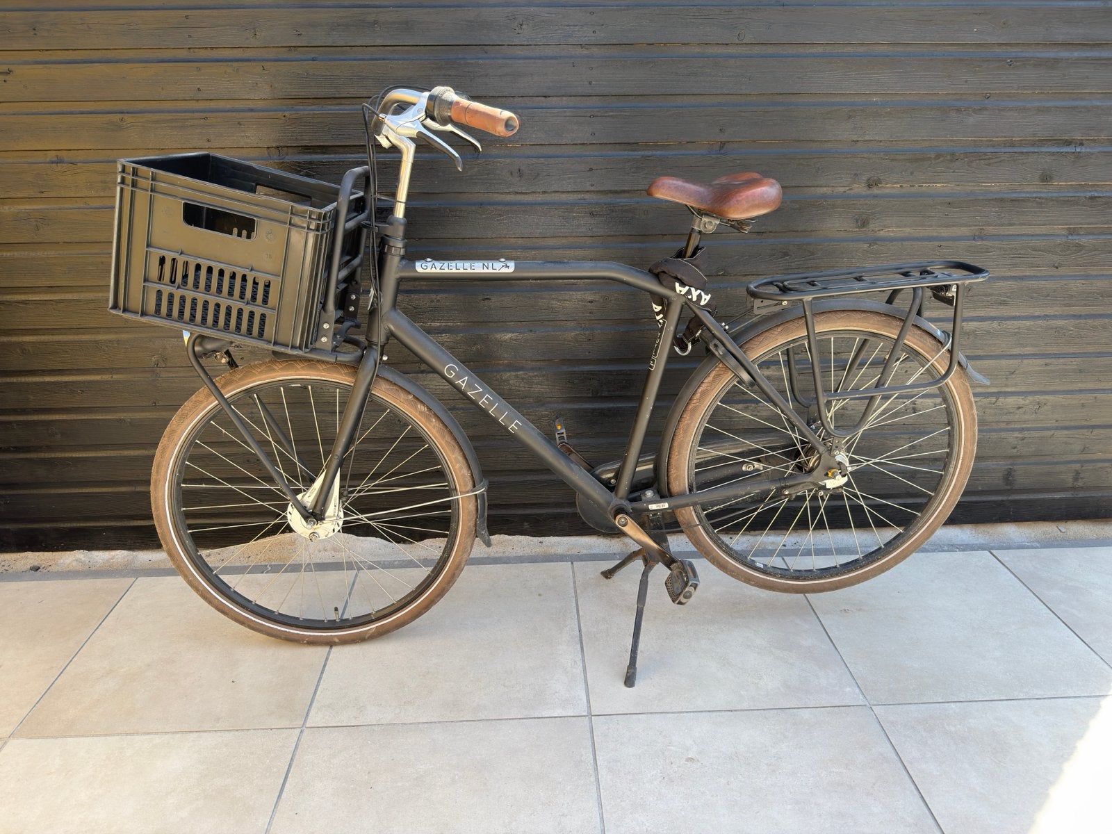Gazelle NL Heavy Duty Herenfiets 3 versnellingen, Ophalen, Versnellingen, Gazelle, Trommelrem