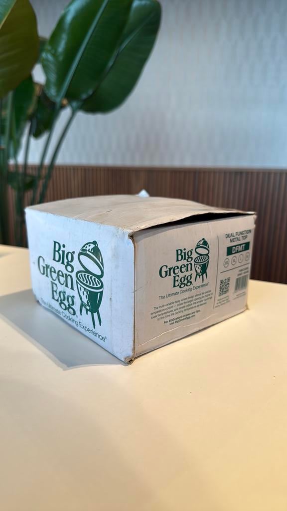 Big Green Egg - Dual function metal top - bovenkant, Ophalen, Nieuw