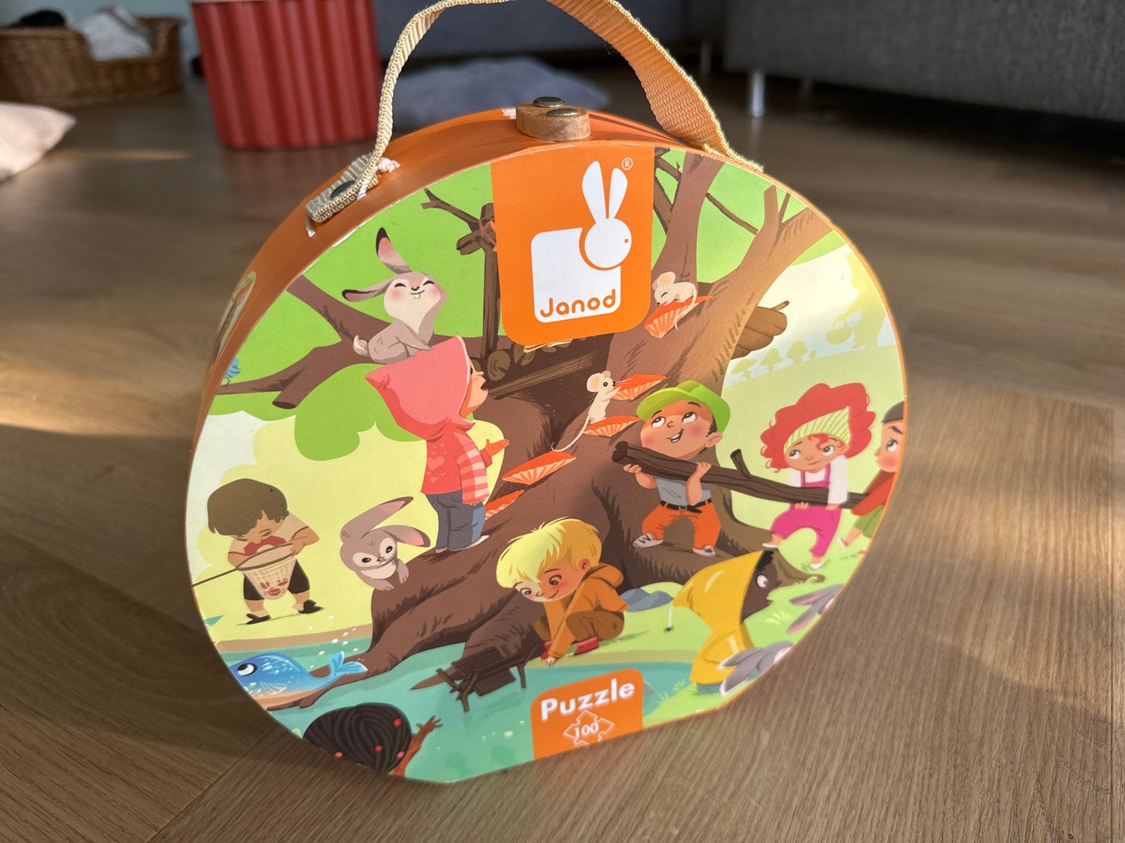 Janod Legpuzzel voor kinderen - 100 stukjes, Ophalen, Minder dan 500 stukjes, Gebruikt, Legpuzzel