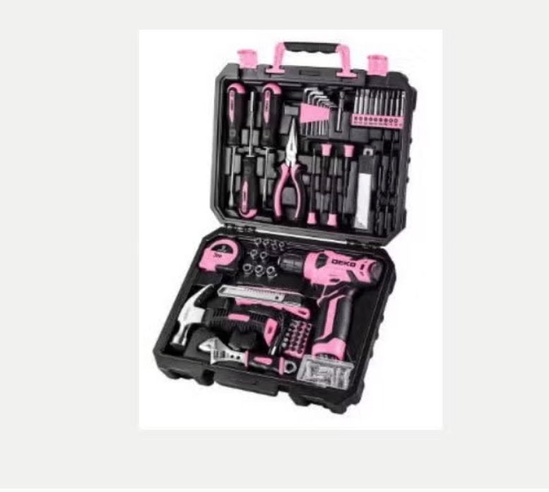 Prachtige roze accu boor/schroefmachine incl gereedschapset, Doe-het-zelf en Verbouw, Ophalen of Verzenden, Nieuw, Minder dan 400 watt