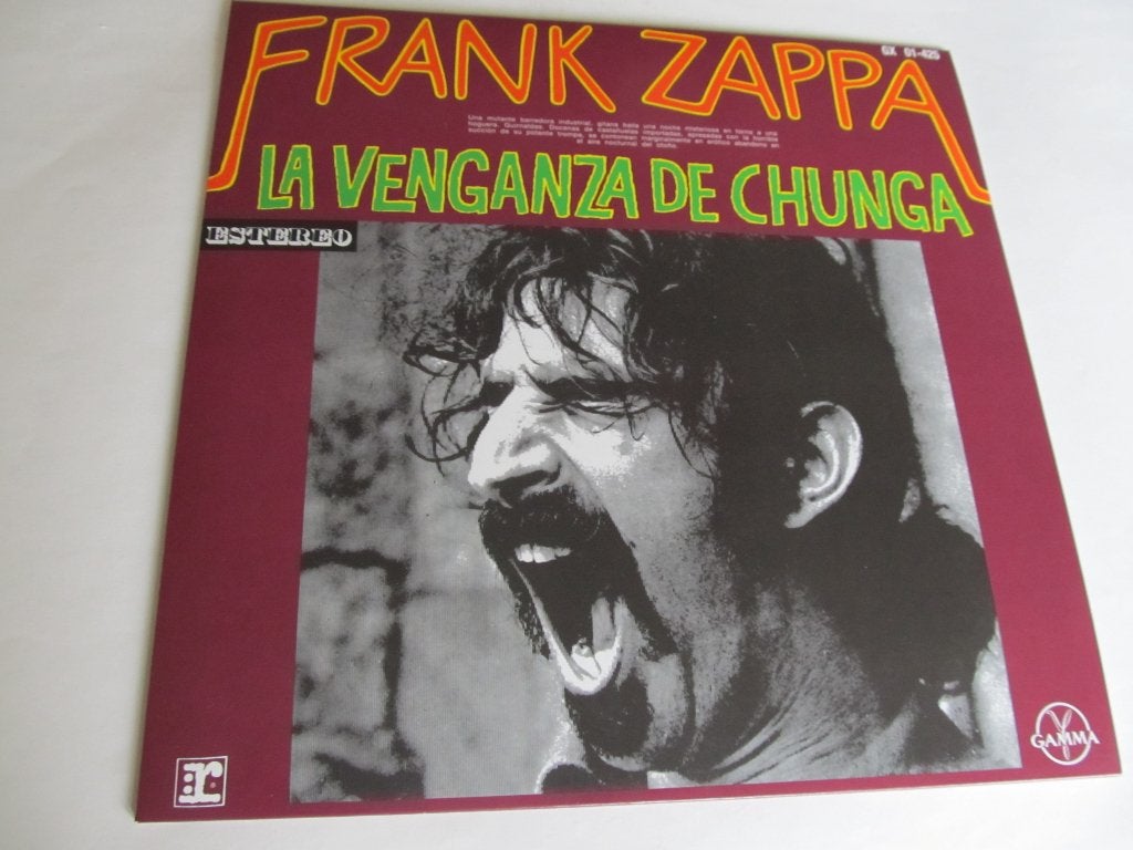 Frank Zappa - Chunga's Revenge / La Venganza De Chunga ( lp), LP, Ophalen of Verzenden, Zo goed als nieuw, 12 inch