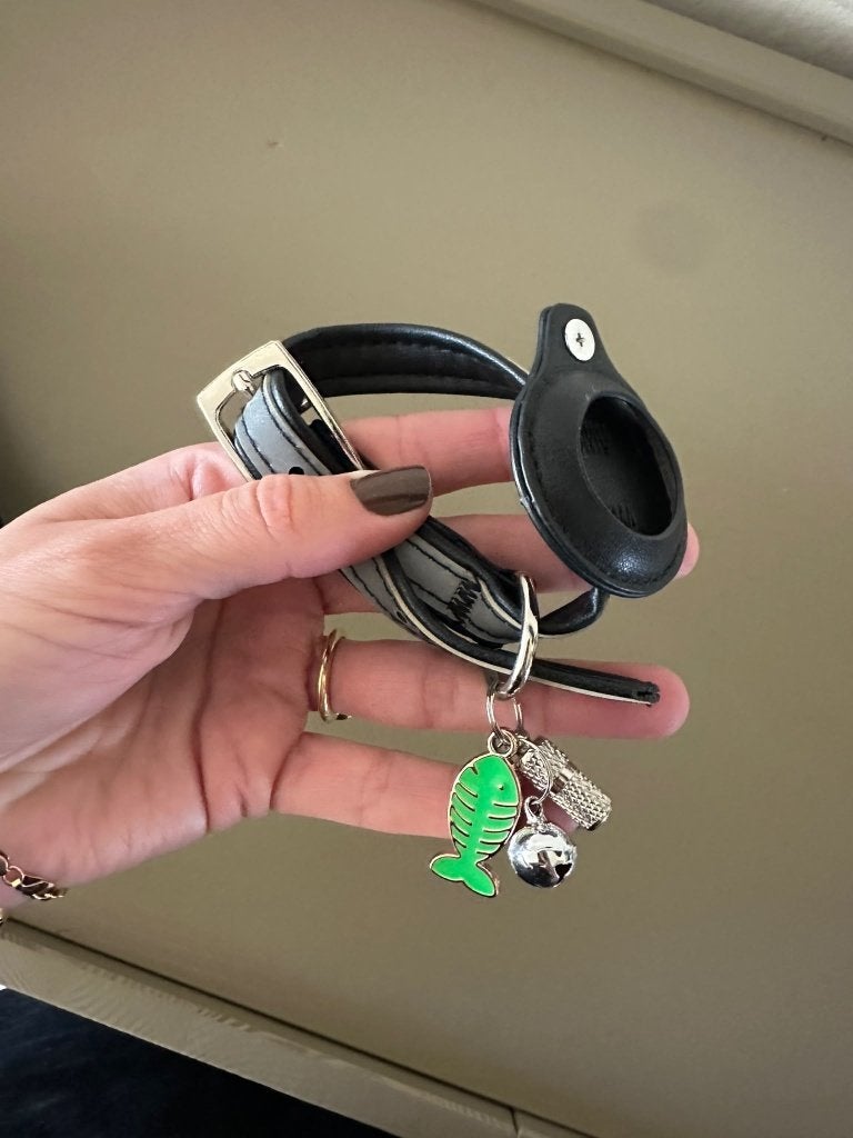 Kattenhalsband geschikt voor Apple AirTag, Ophalen, Zo goed als nieuw