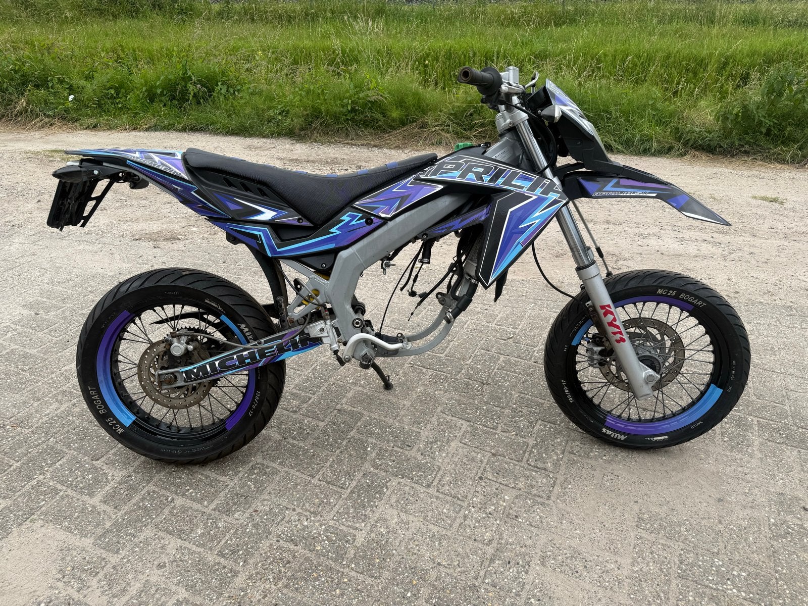 Aprilia SX Derbi Rollend Frame met Kenteken - Project Basis, 6 versnellingen, Gebruikt, Derbi, Maximaal 45 km/u