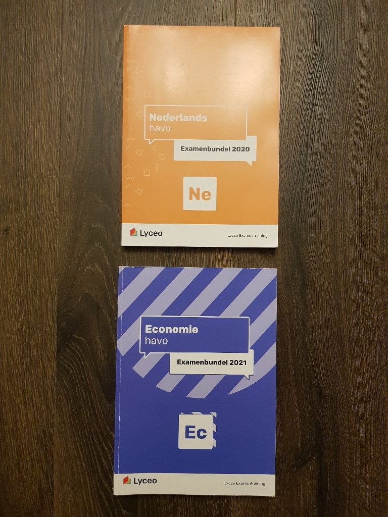 diverse HAVO (examen)boeken - ADVERTENTIE 2, Ophalen of Verzenden, Zo goed als nieuw, Overige niveaus