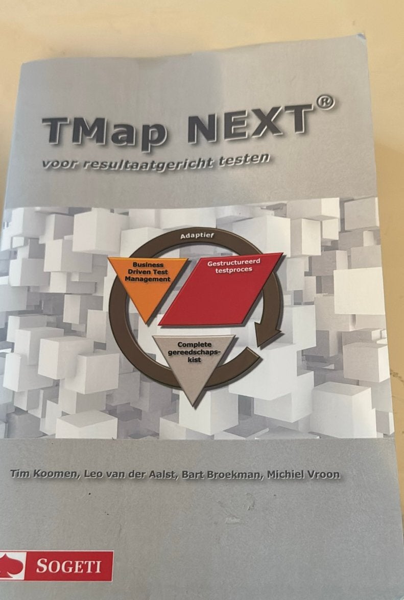 Leo van der Aalst - TMap NEXT, Ophalen of Verzenden, Leo van der Aalst; Tim Koomen; Michiel Vroon; Bart Broekman