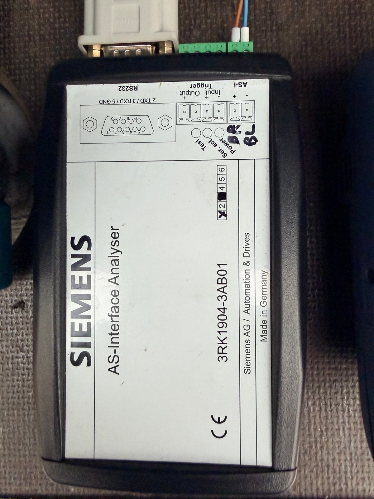 asi-bus, profibus, profinet analyse, Ophalen, Zo goed als nieuw, Multimeter