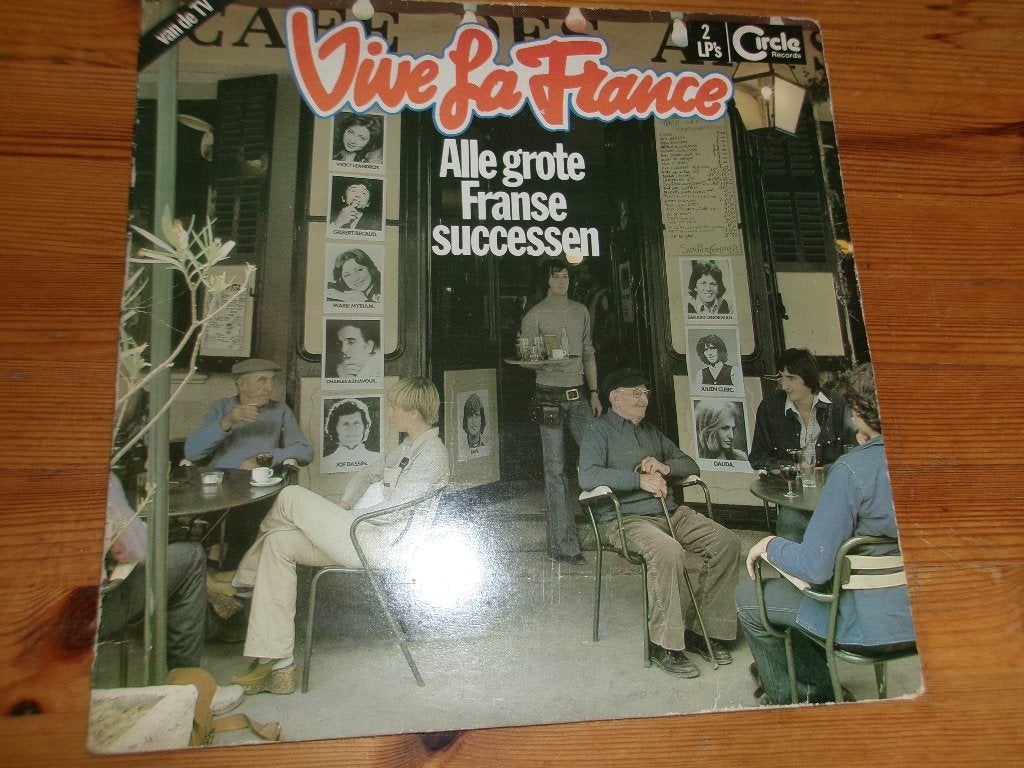 Vive la France 2x, Ophalen of Verzenden, Gebruikt, 12 inch, Pop