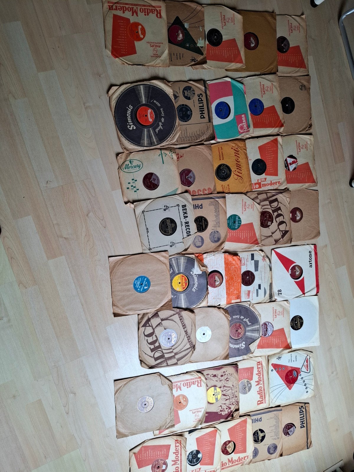collectie 78 toeren grammofoonplaten, Ophalen, Gebruikt, Overige formaten, Overige genres