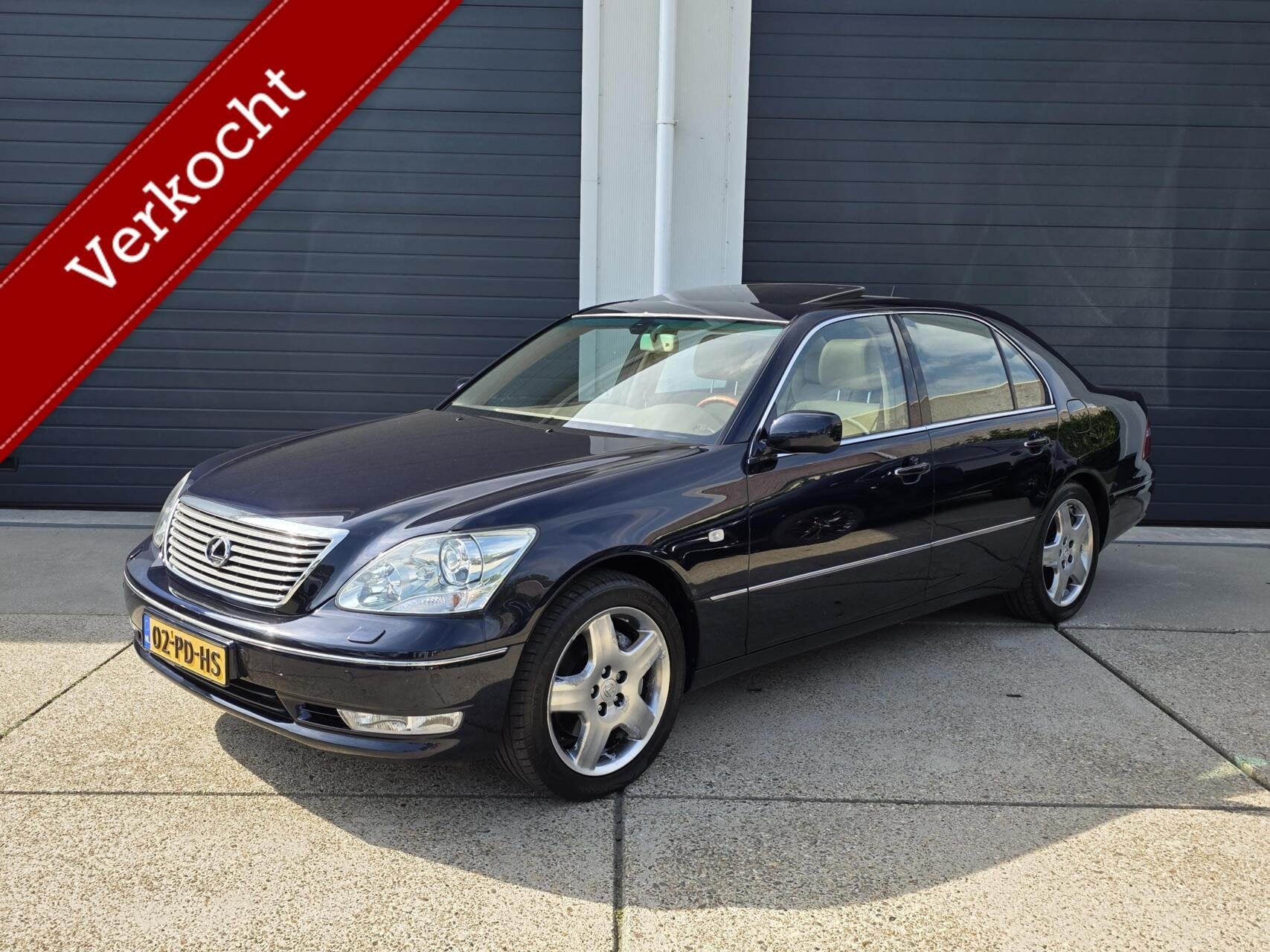 Lexus LS 430 President 2004 facelift ZELDZAAM|2JAAR GARANTIE, Auto's, Automaat, Dealer onderhouden, Achterwielaandrijving, 2000 kg