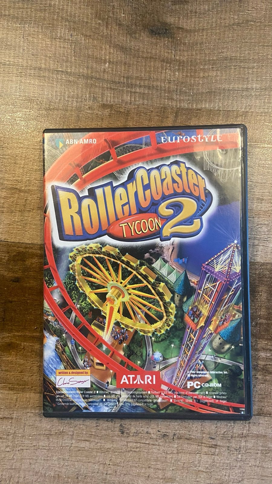 RollerCoaster Tycoon 2 PC CD-ROM - Bouw je eigen pretpark!, Ophalen, Gebruikt, 1 speler, Vanaf 7 jaar