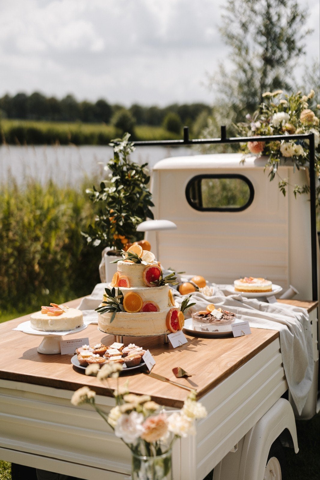 Vintage foodtruck - Tuktuk - Bruiloftdecoratie - zeldzaam, Ophalen