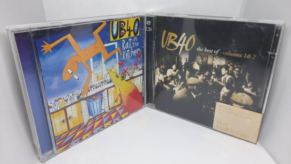 Partij van 4 UB40 CD's Muziek Albums, Ophalen of Verzenden, Gebruikt, Overige genres