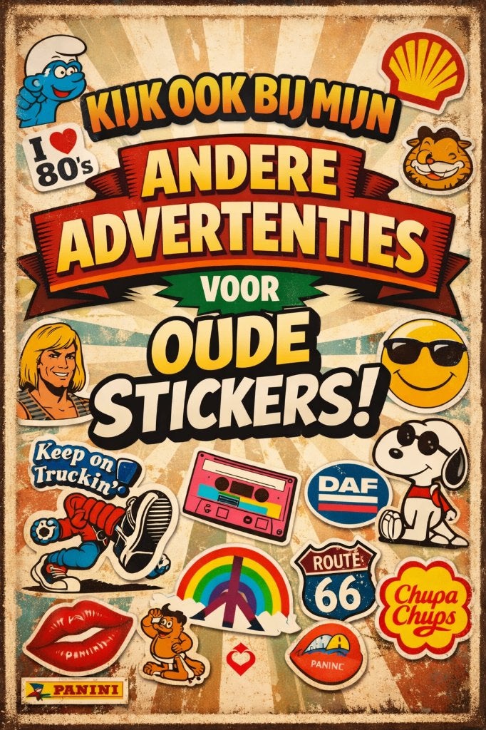 Sticker: Nimco - Verend voetbed, Verzenden, Zo goed als nieuw, Bedrijf of Vereniging