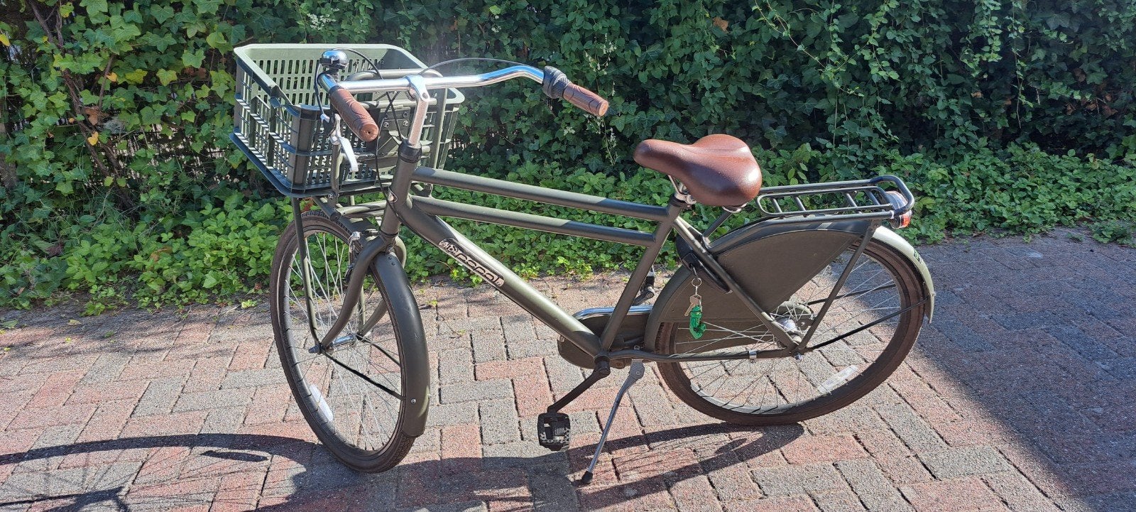 Popal 24 inch jongensfiets met 3 versnellingen, Terugtraprem, Gebruikt, Versnellingen, Minder dan 49 cm
