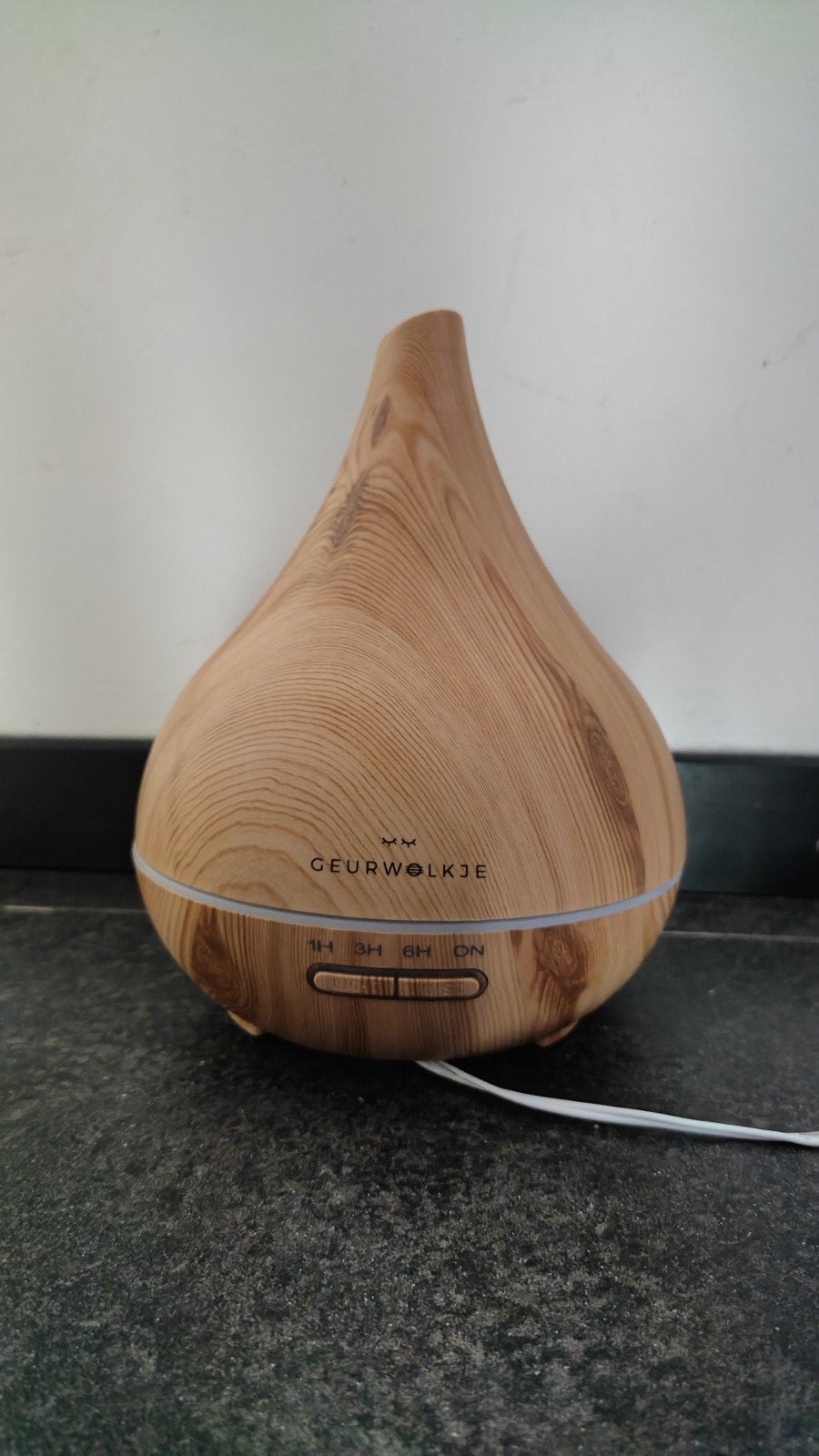 Geurwolkje Unity | Luchtverfrisser | Aroma diffuser met olie, Kunststof, Ophalen of Verzenden, Zo goed als nieuw, Modern