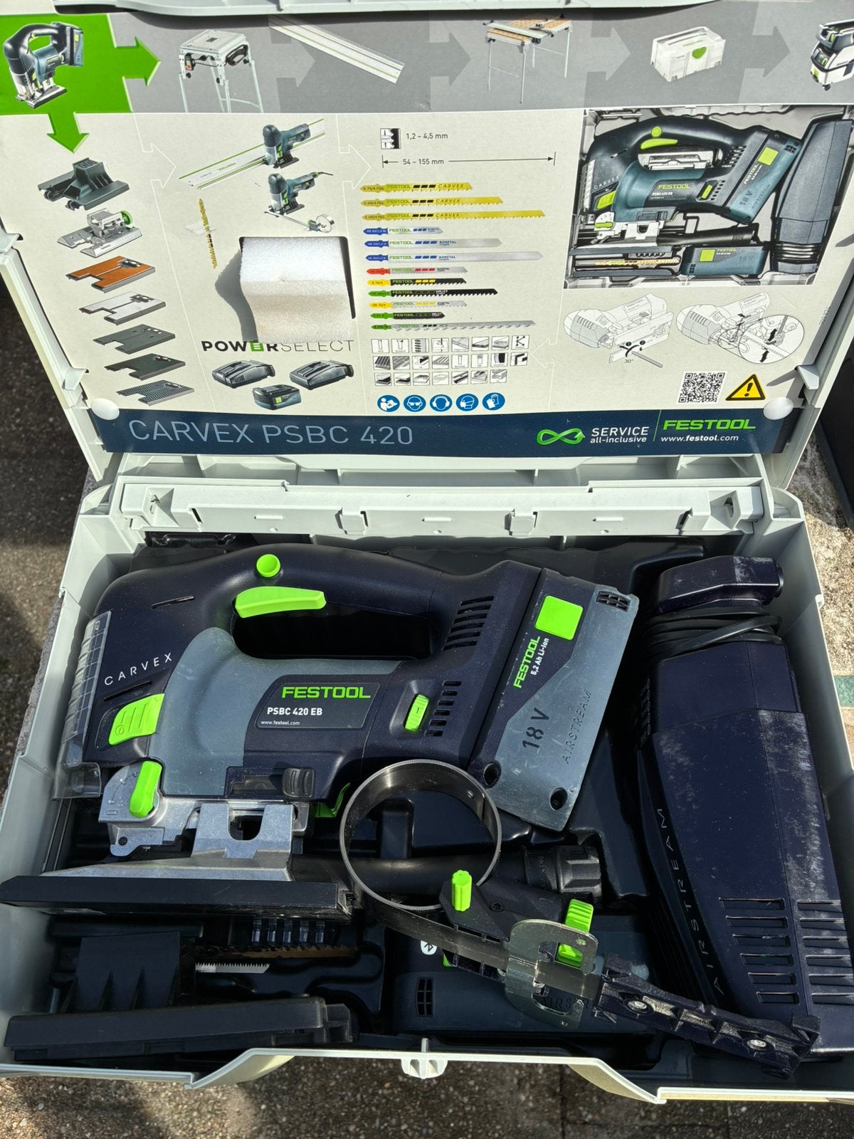 Festool PSBC420 Li