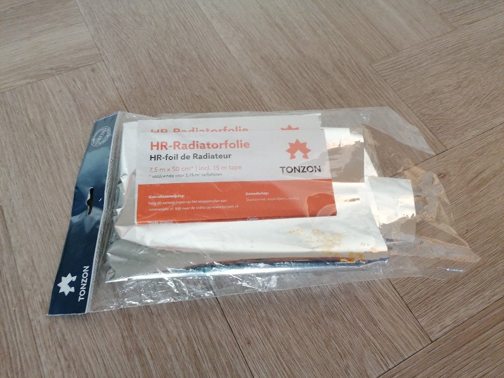 Tonzon radiatorfolie, Minder dan 30 cm, Overige typen, Nieuw, Minder dan 60 cm