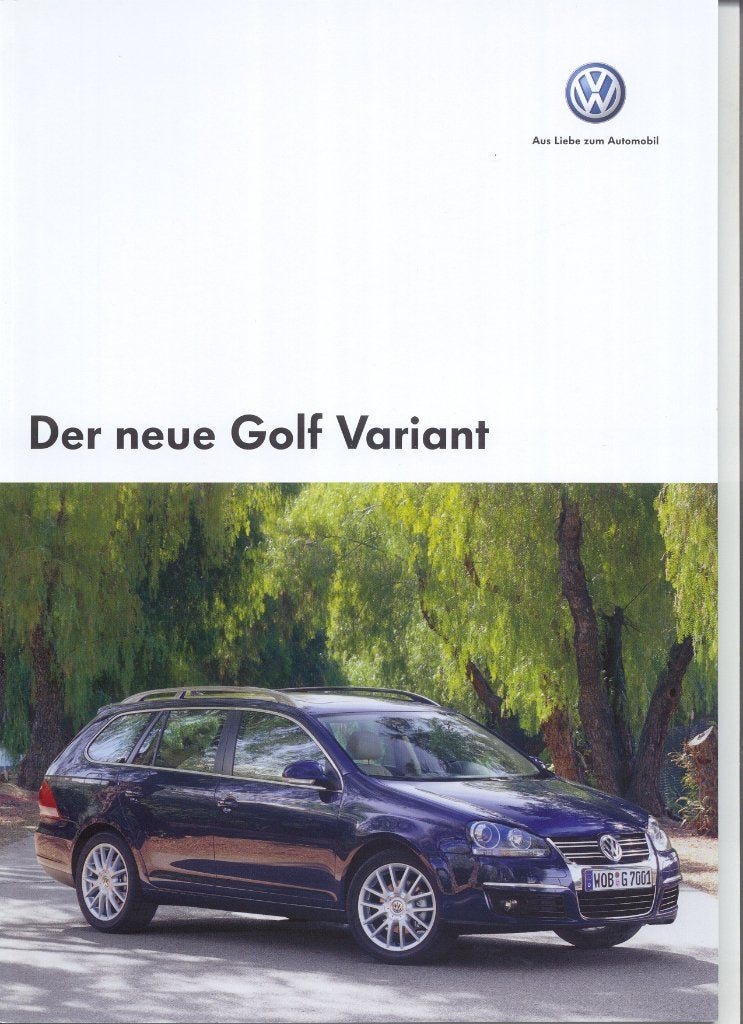 Volkswagen Golf Variant (mei 2007), Ophalen of Verzenden, Nieuw, Volkswagen