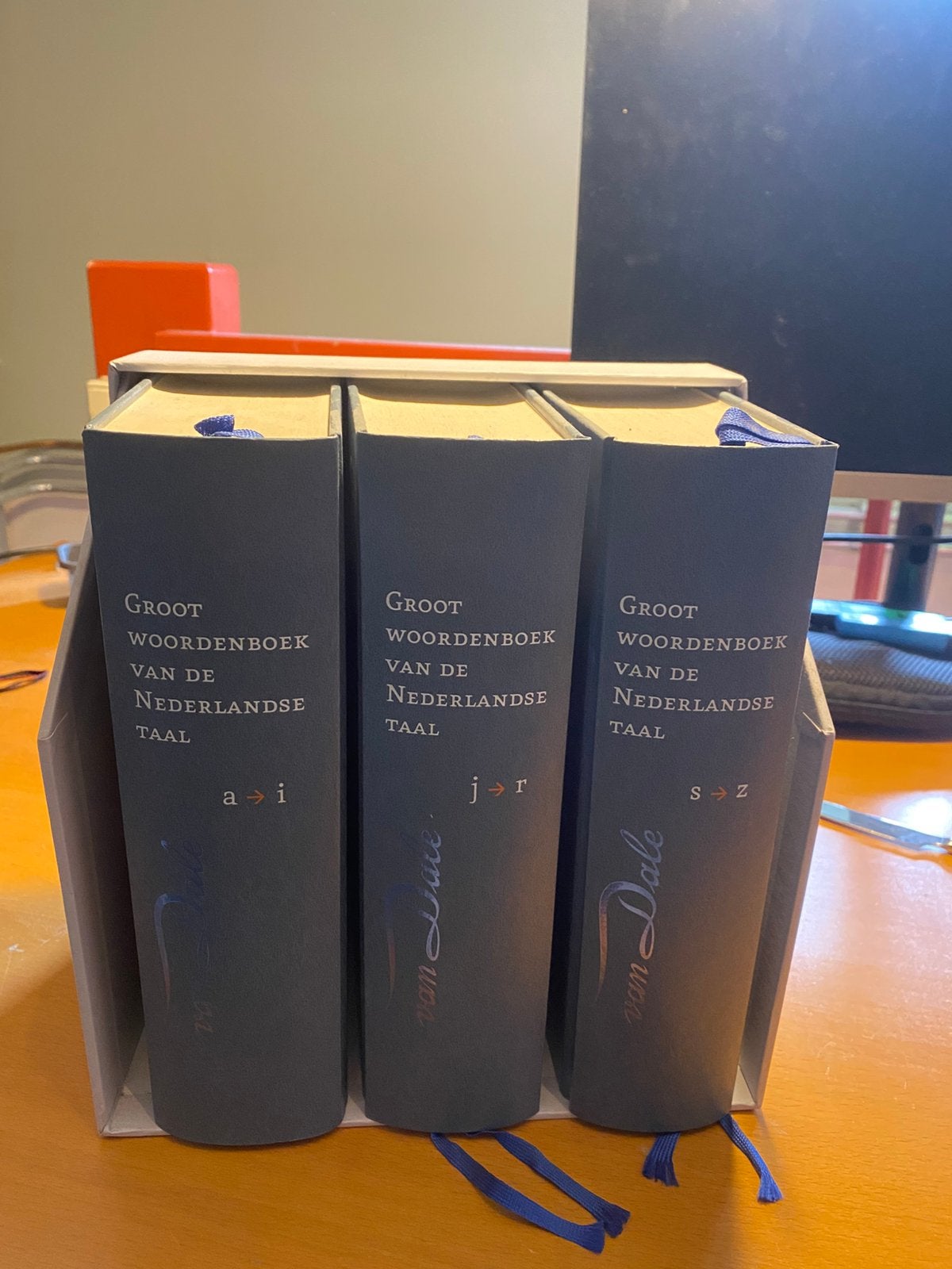 Dikke van Dale (3-delige set) - 14e Druk - IN NIEUWSTAAT!, Boeken, Ophalen, Zo goed als nieuw, Van Dale, Nederlands