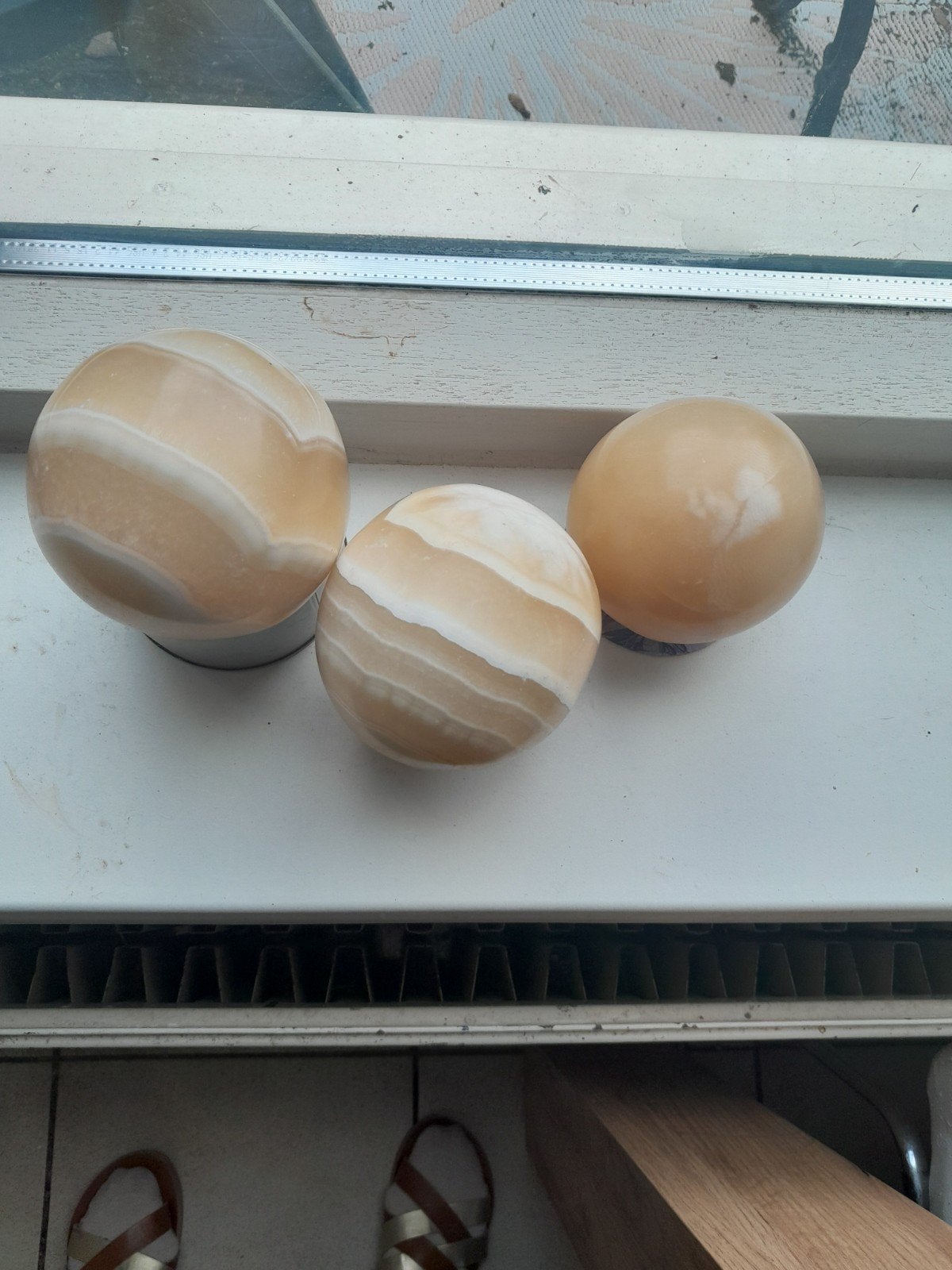 Natuurstenen bollen, Verzamelen, Ophalen of Verzenden