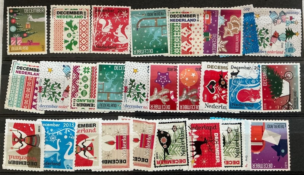 Postzegels Nederland Kerst, ongestempeld, klaar voor een twe, Ophalen of Verzenden